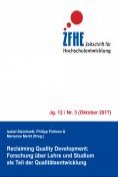 eBook Serie: Zeitschrift für Hochschulentwicklung Jg. 12